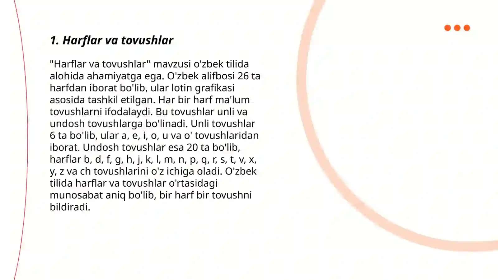 Uzbek tilining imlov qoidalari 3