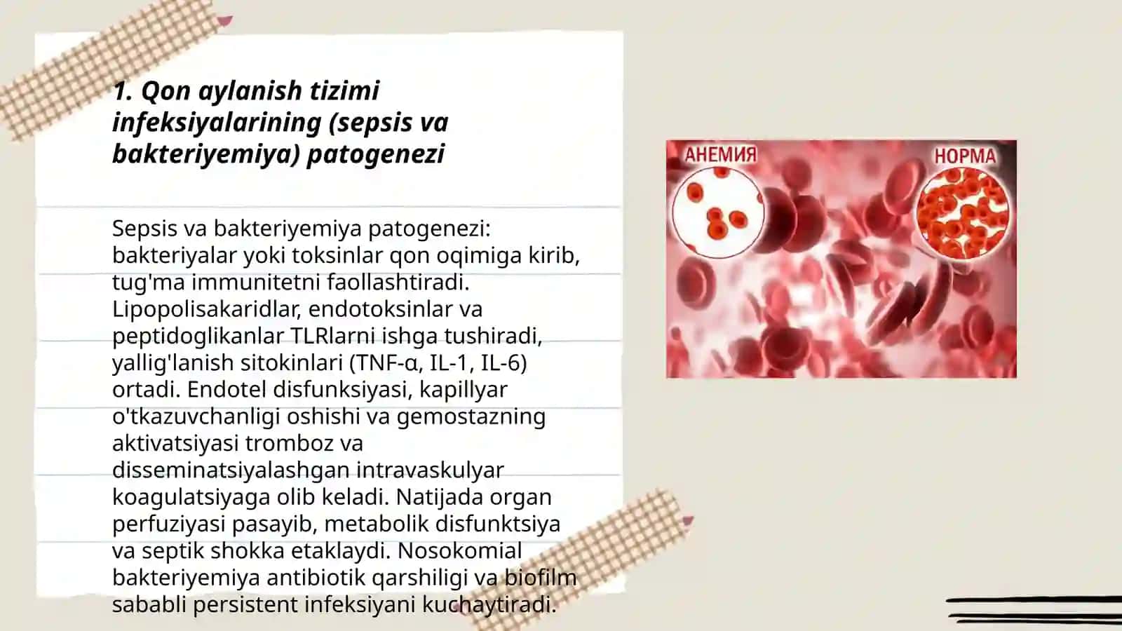 Qon aylanish tizimi infeksiyalari 3