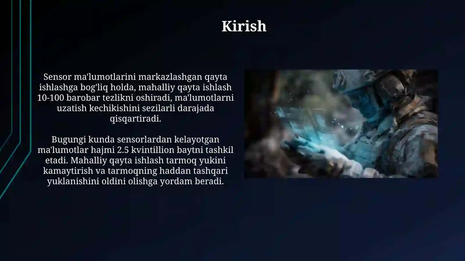 Sensor ma’lumotlarini lokal qaytaishlashningafzalliklari 3