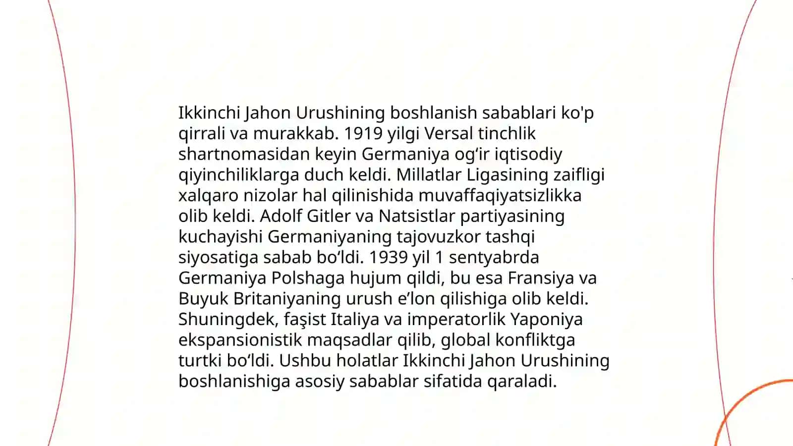 Ikkinchi jahon urushi va uning oqibatlari 3
