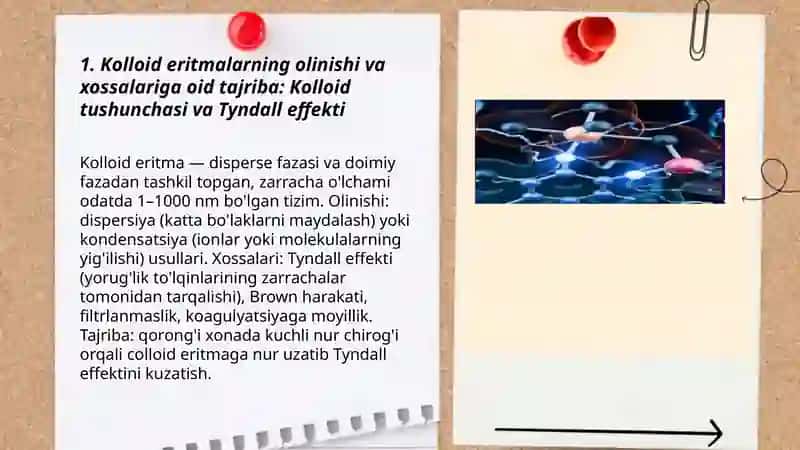 Tajribalar uchun material 3