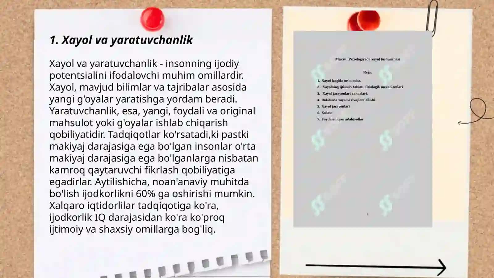 Xayol jarayonlari va xayol 3