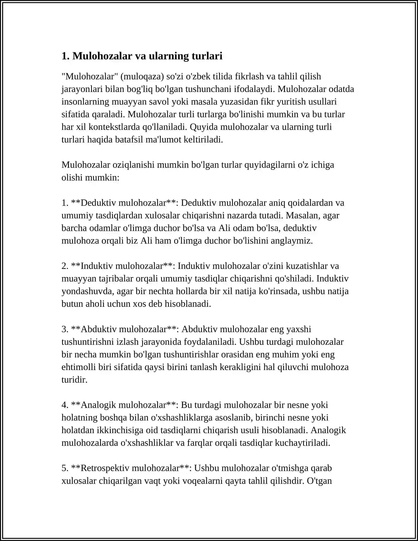 MULOHAZALAR ALGEBRASI VA FUNKSIYALARI 3