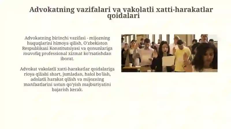 Advokatlik faoliyati 3
