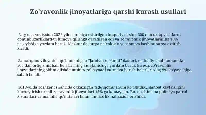 Zoʻravonlik jinoyatlari 3