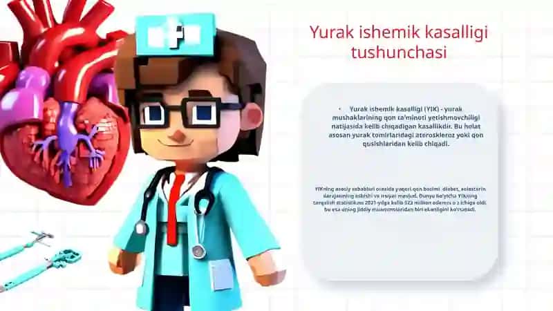 Yurak ishemik kasalligi va sabablari tahlili 3