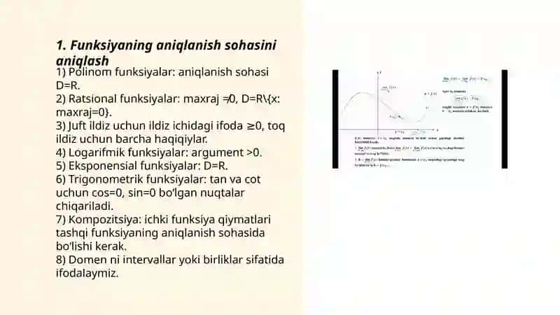 Funksiyani toʻla tekshirish 3