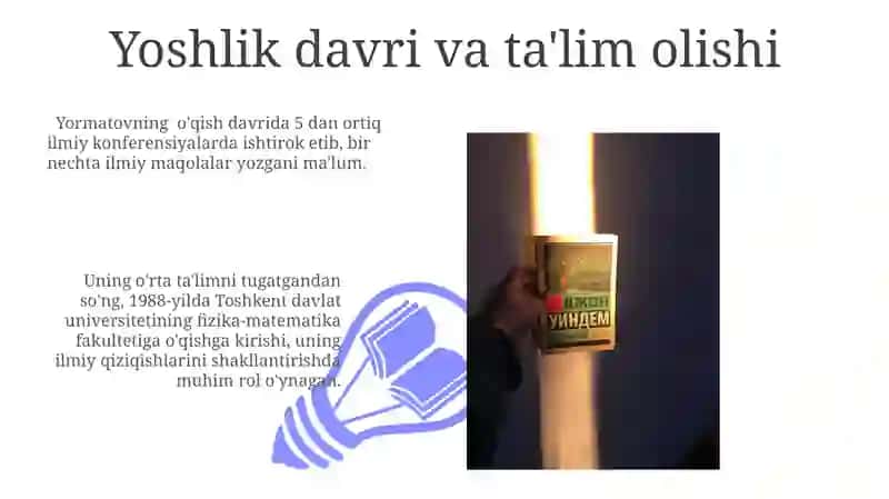 Shermat Yormatovning Hayoti 3
