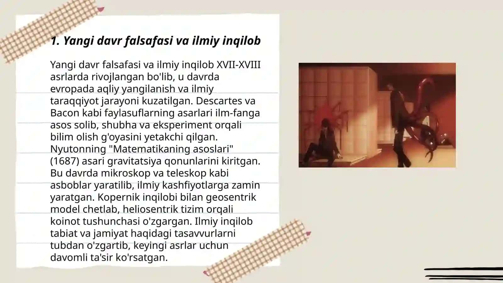 Yangi davr falsafasi va ilmiy inqilob 3