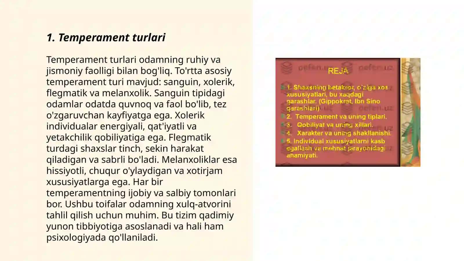 Shaxsning individual psixologik xususiyatlari 3