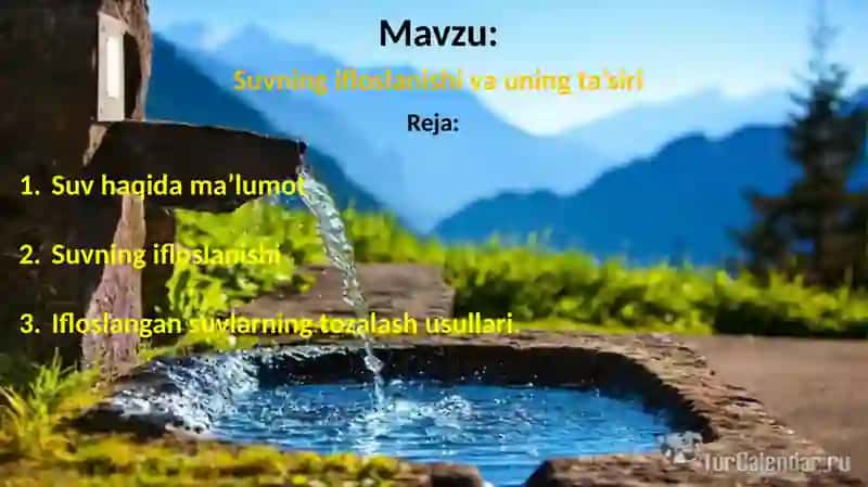 Suvning ifloslanishi va uning ta’siri 3