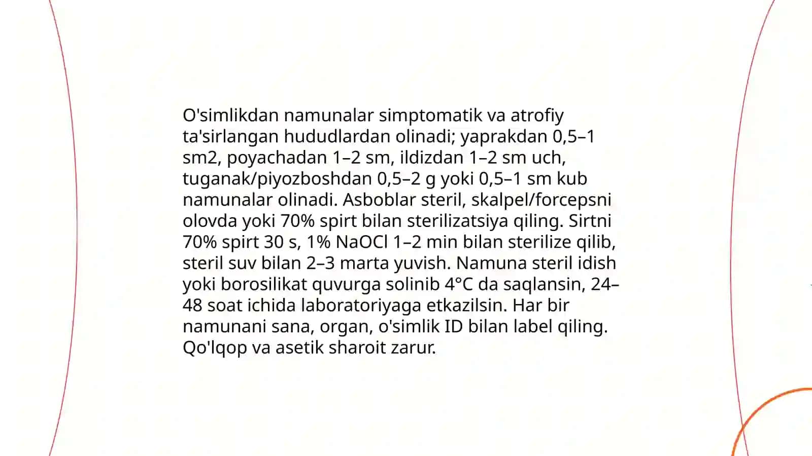 Mikroskopik preparatlar tayyorlash 3