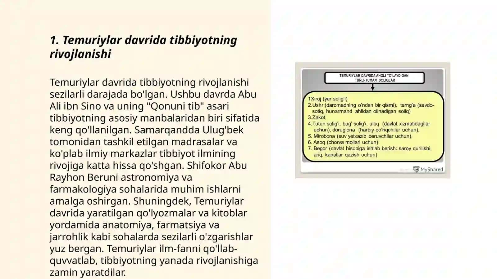 Temuriylar davrida tibbiyotning rivojlanishi 3
