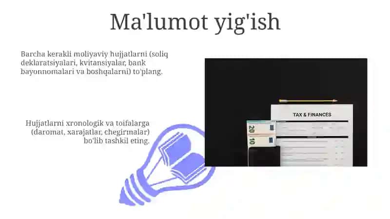 Kameral soliq tekshiruvini tashkil etish tartibi 3