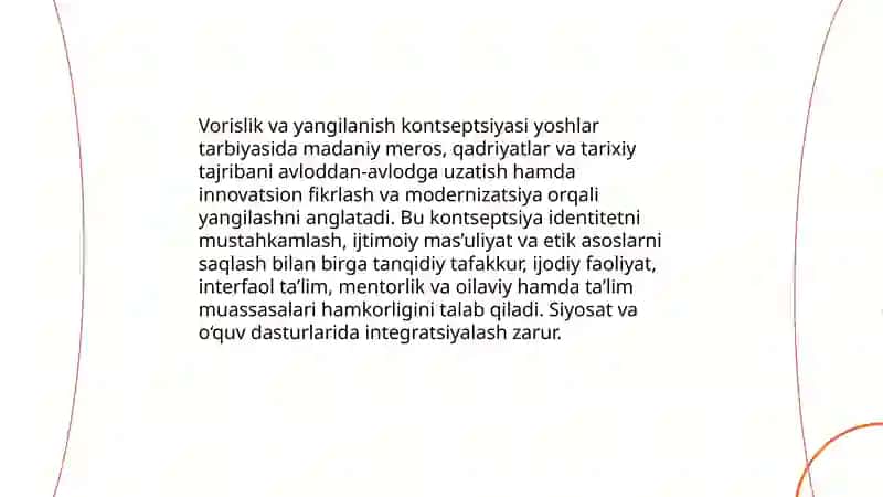 Vorislik va yangilanish yoshlar tarbiyasida falsafiy kategoriyalar 3