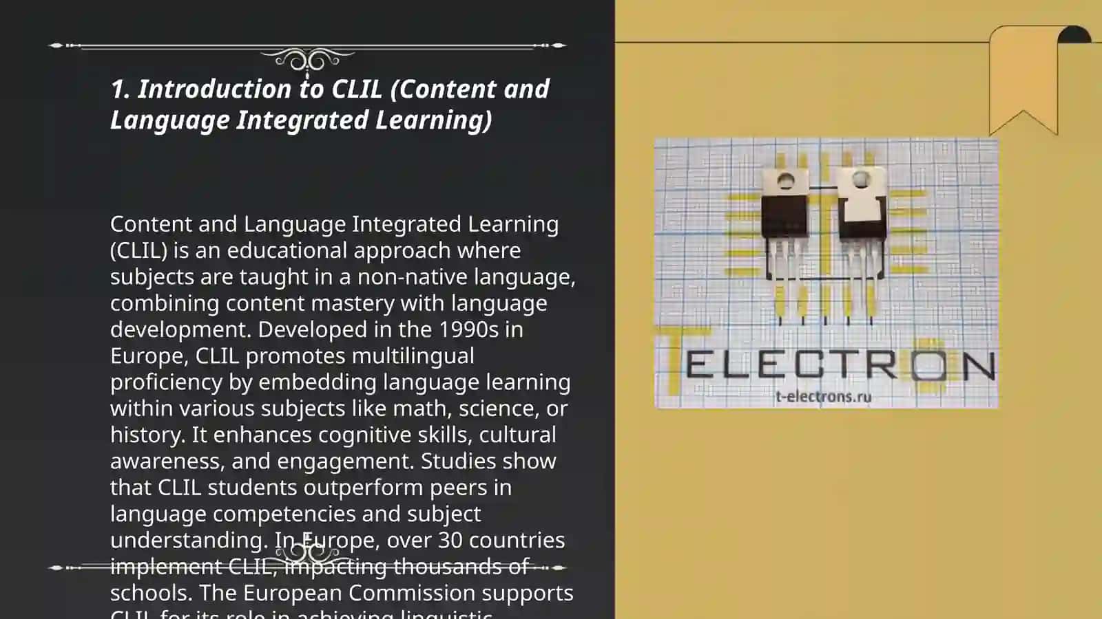 Analysis of CLIL, CBI, TBL, PBL 3