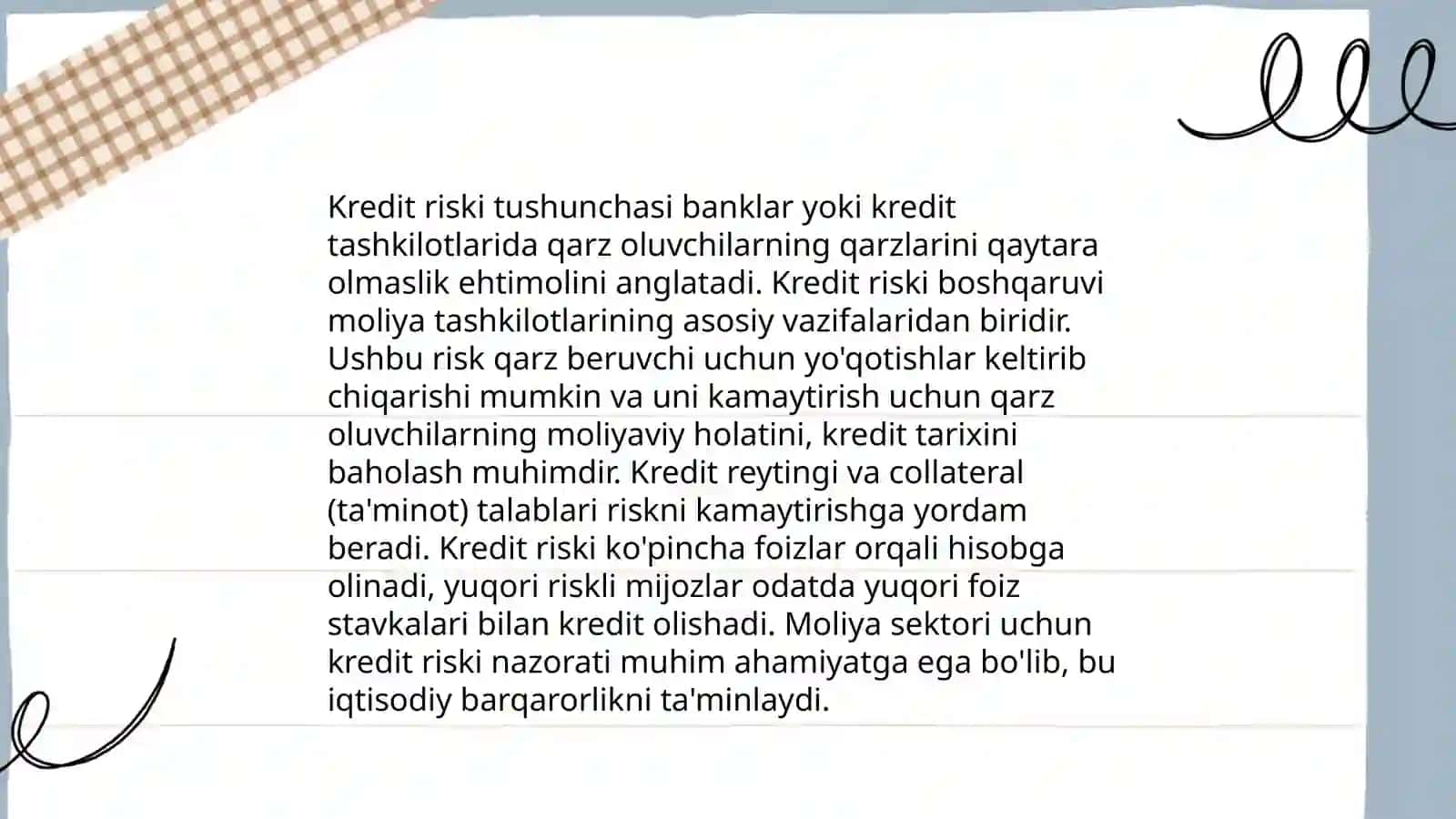 Kredit riski 3