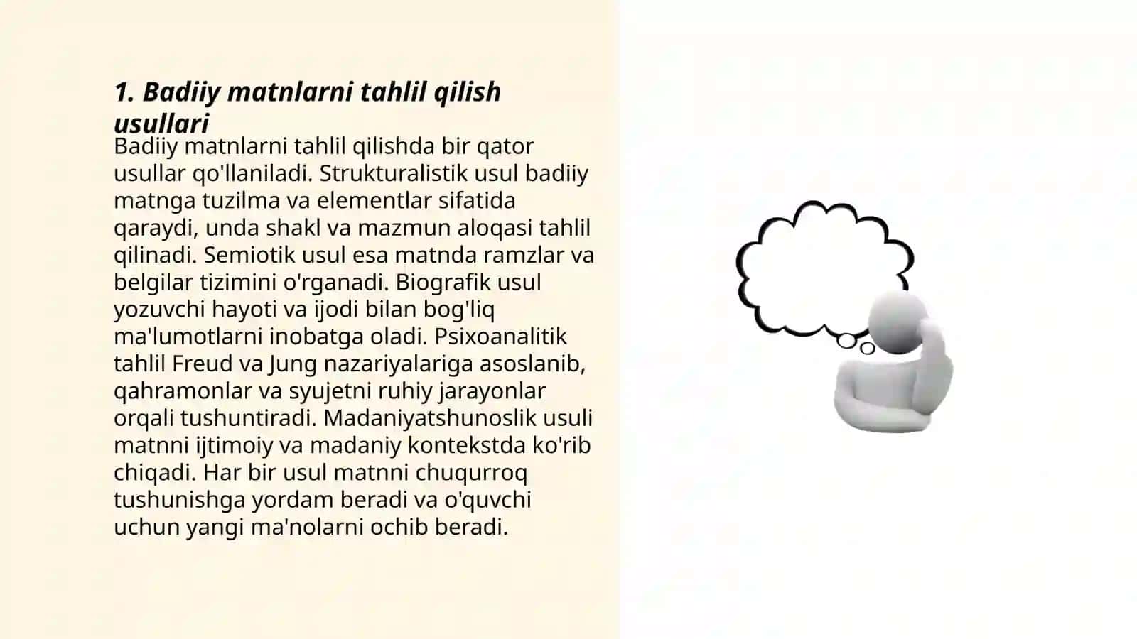 Badiy matn ilmiy matn 3