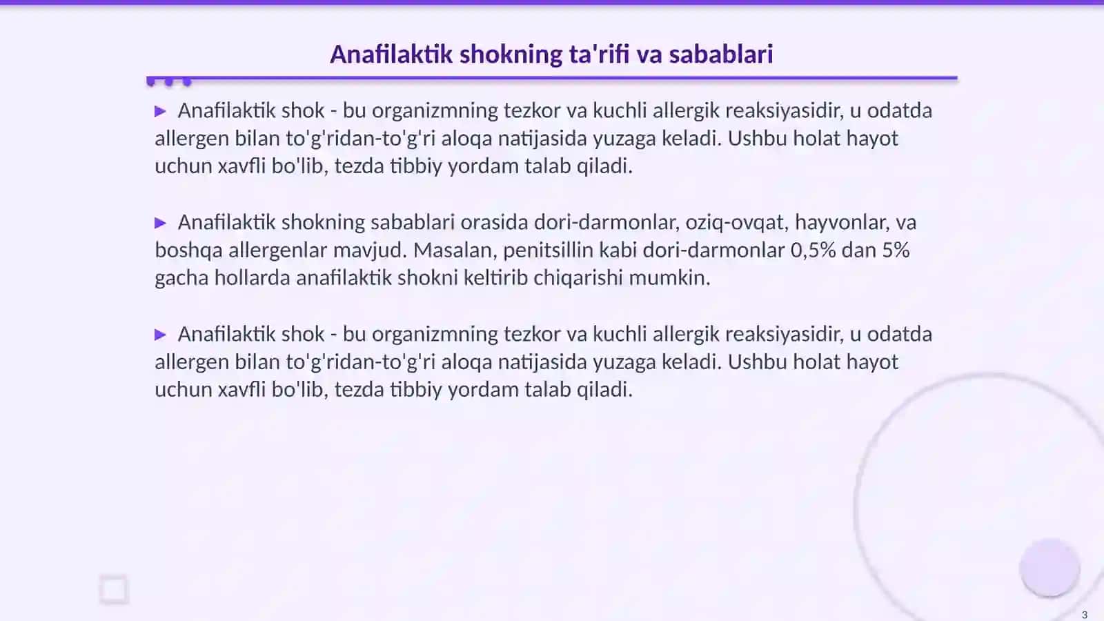 Anafilaktikshokvaunidavolash 3
