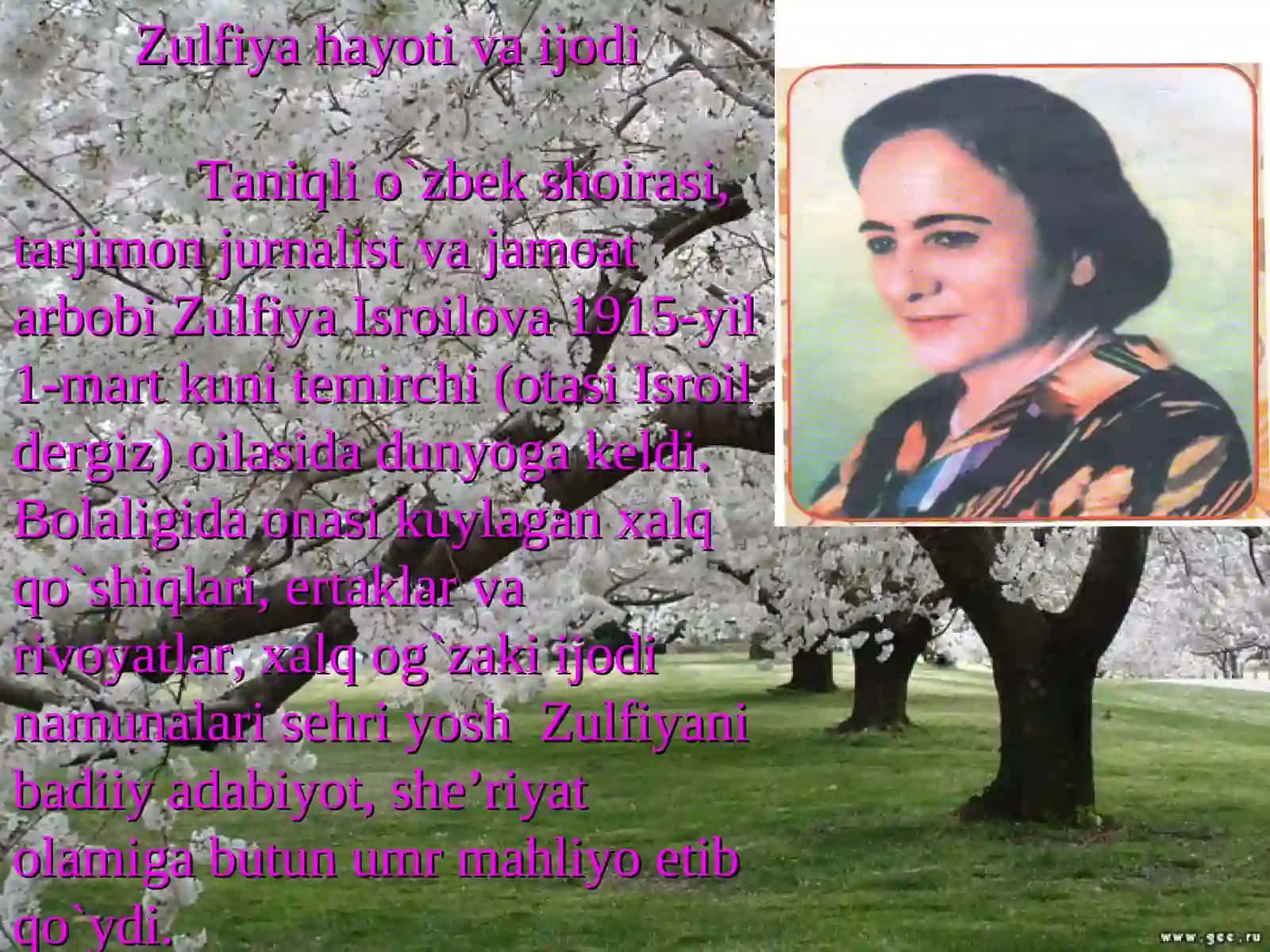 Zulfiya 3