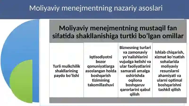 Moliyaviy menejmentning kontseptual asoslari 3