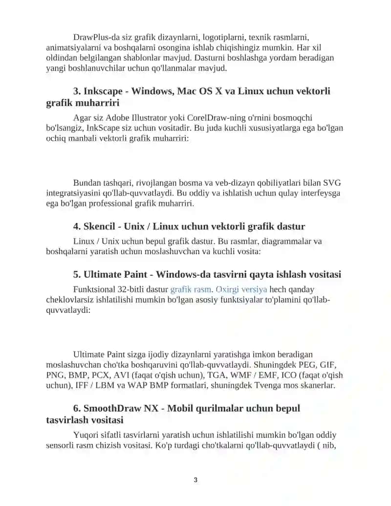 Piktochart dasturidan foydalanib infografik mahsulot yaratish 3