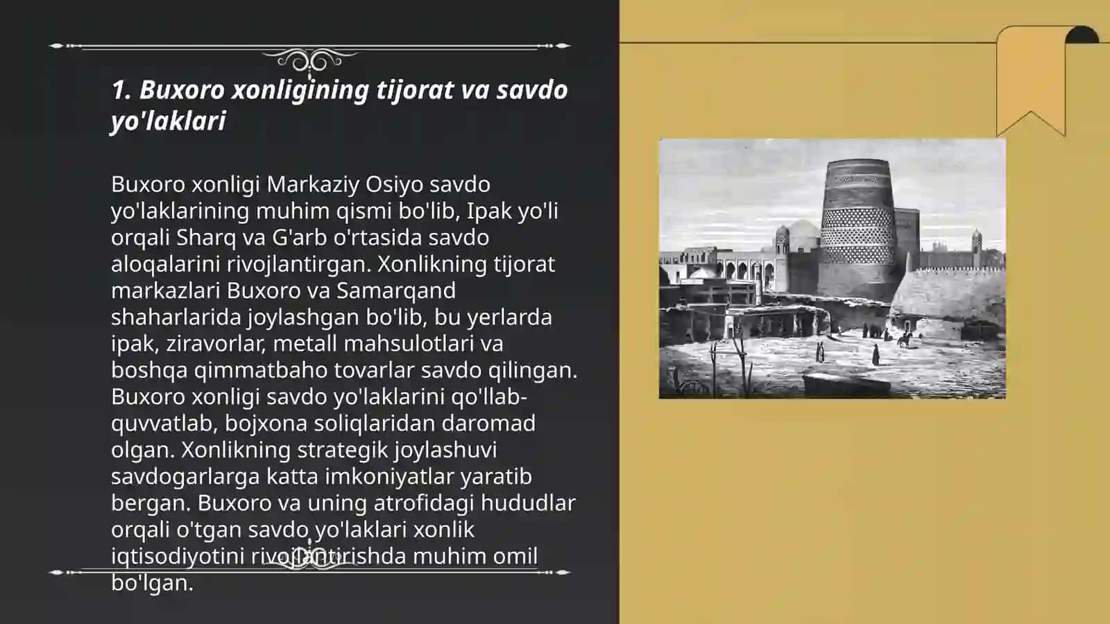 XVI-XIX asr Buxoro xonligi (amirligi) iqtisodiy tarixining tarixshunosligi 3