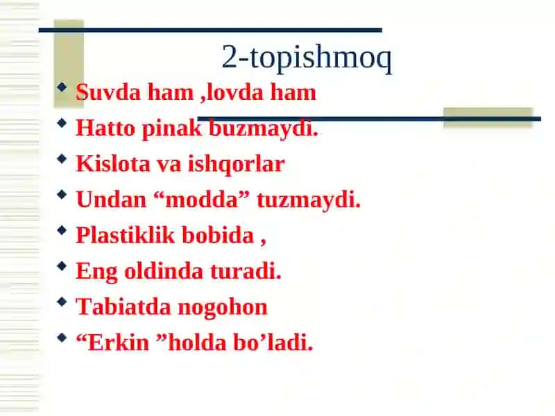 IБ-группа элементларининг умумий тавсифи 3