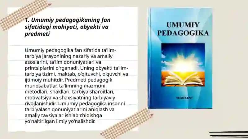Umumiy Pedagogika Fan Sifatida 3