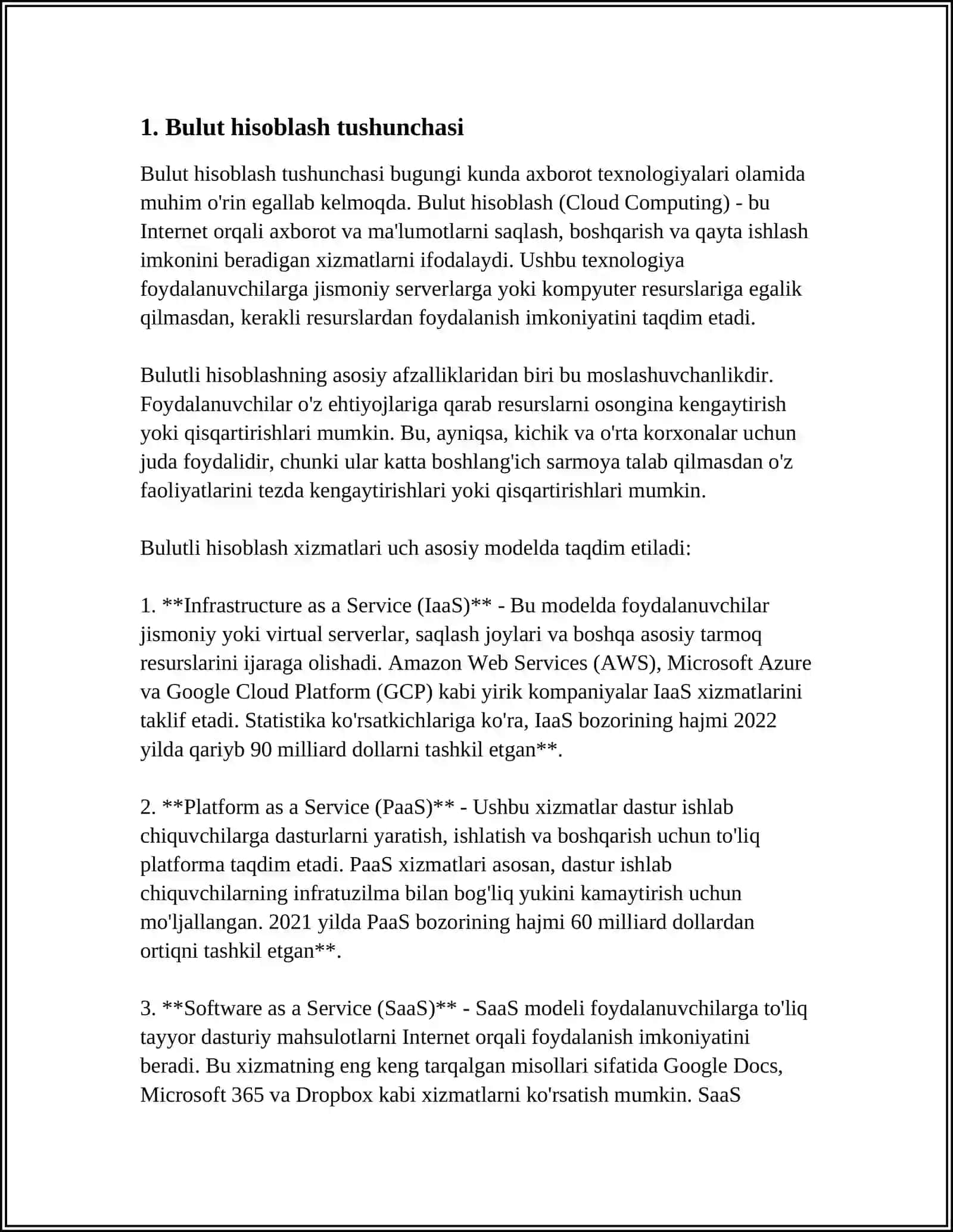 BULUT TEXNALOGIYASI TUSHUNCHASI 3
