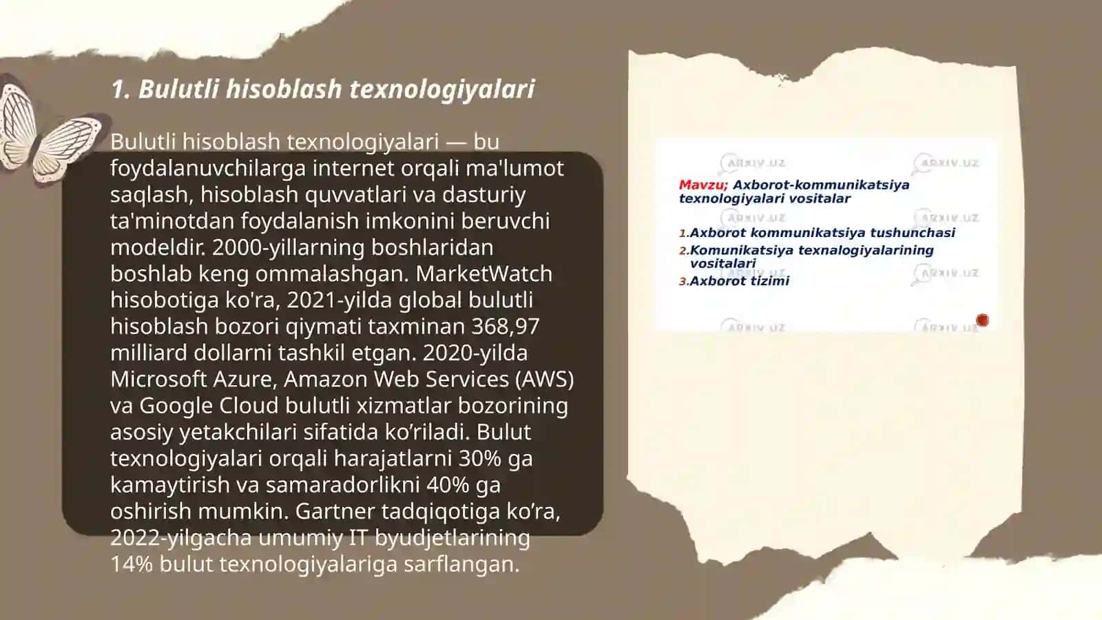 Bulutli hisoblash texnologiyalari 3