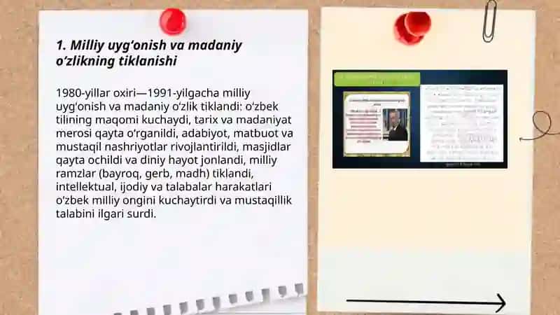 Ôzbekiston tarixi fanidan tayyorlagan mustaqil ish 3