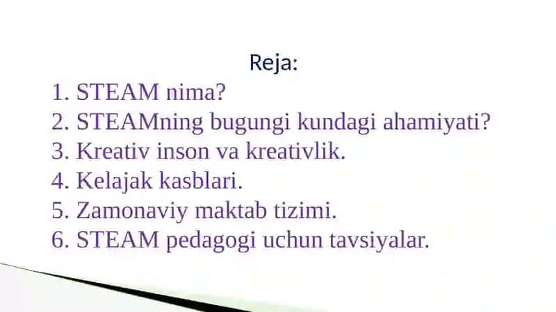 Ta’limga STEM Yondashuv va Kreativlik 3
