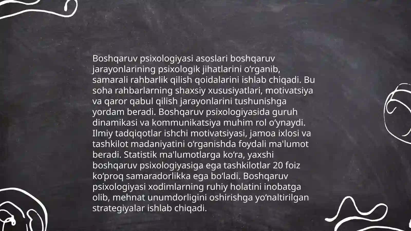 Psixologiyada boshqaruv muammosi 3