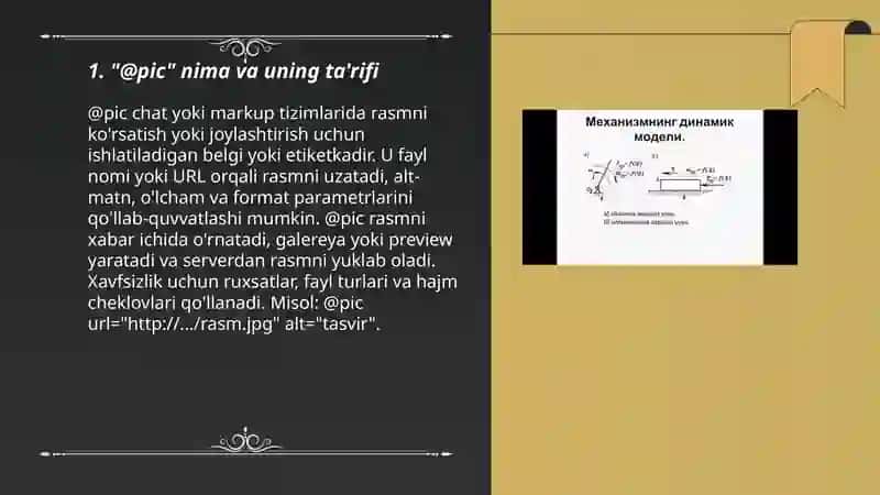 "@pic" nima va uning ta'rifi 3