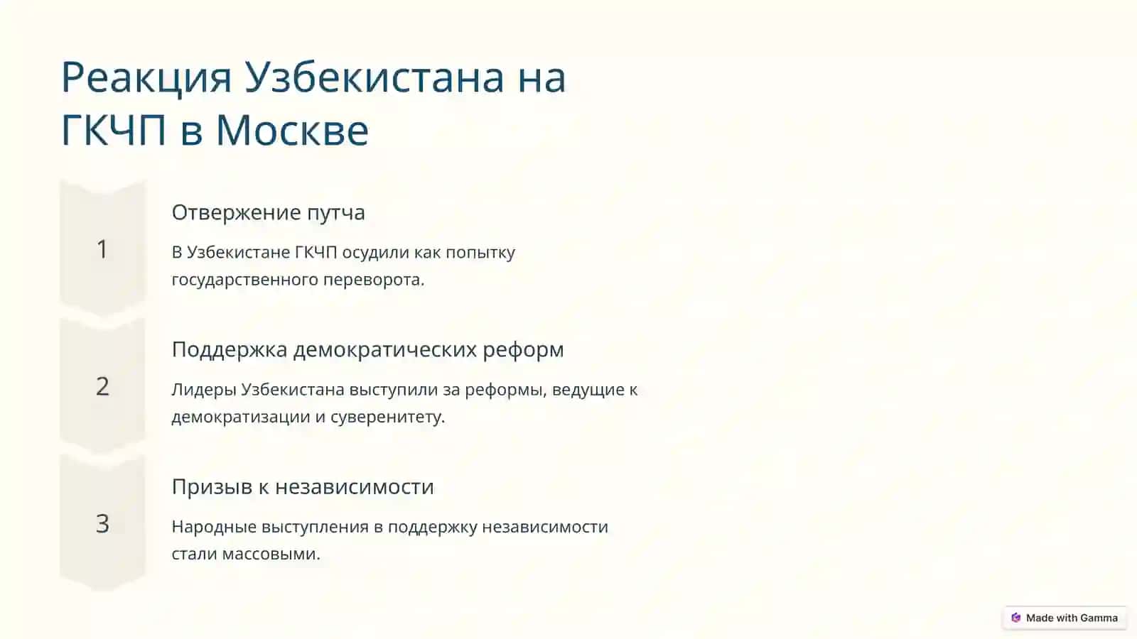 Август 1991 года в Узбекистане: крах советского государства 3