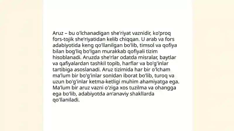 Navoiy va Bobur aruz risolalari qiyosiy tahlili 3