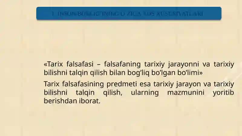 Tariх falsafasi 3
