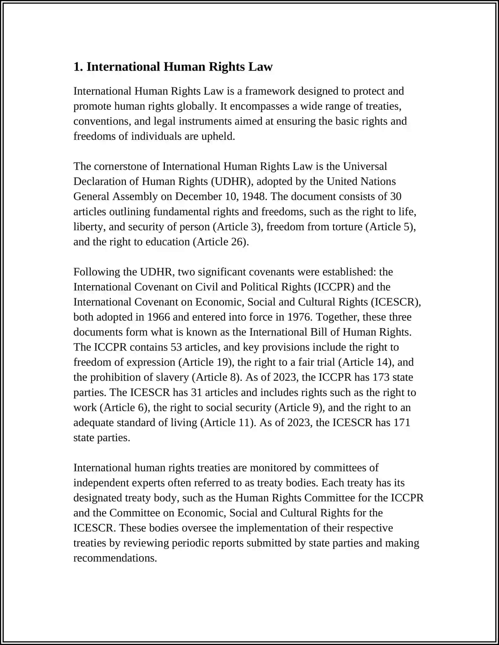 LAW AND INTERNATIONAL COMMUNITY 3