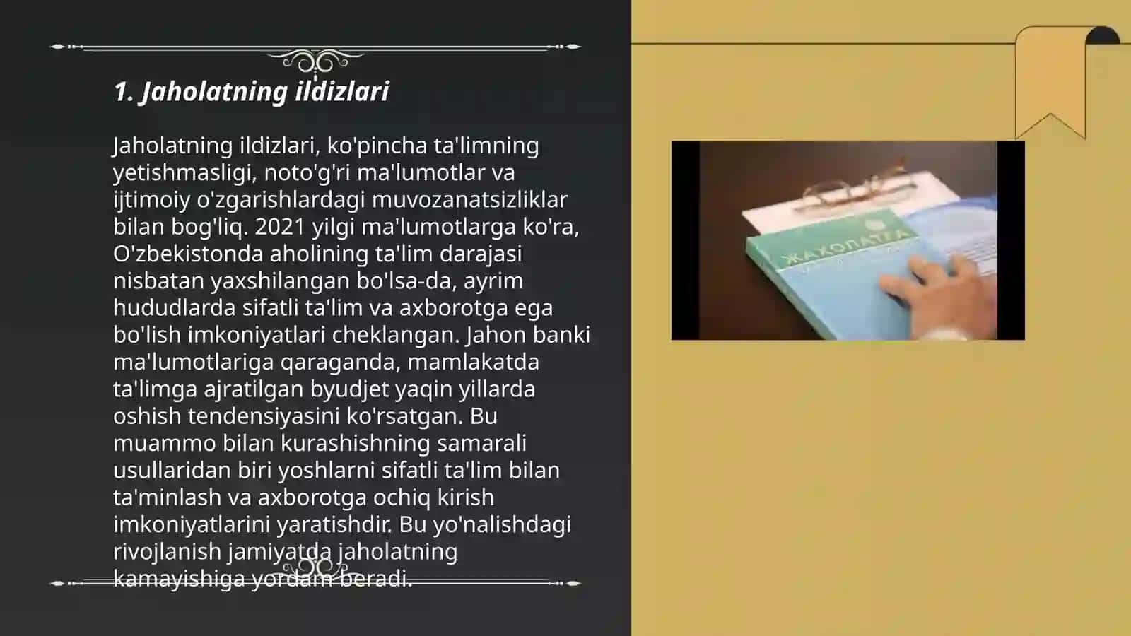 Jaholatga qarshi marifat 3