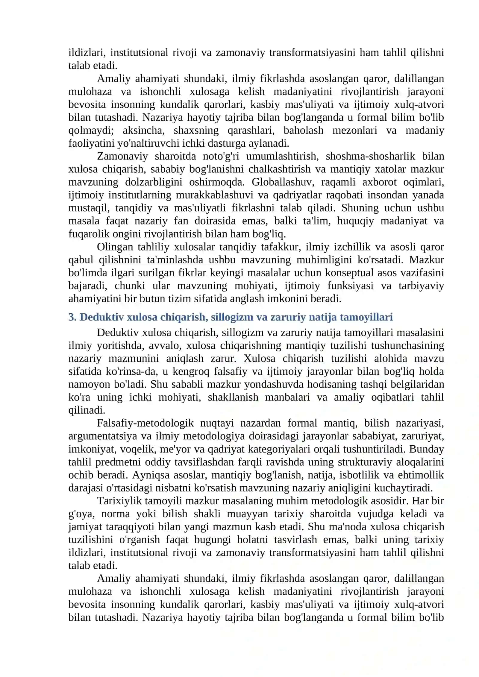 XULOSA CHIQARISH TUZILISHI 3