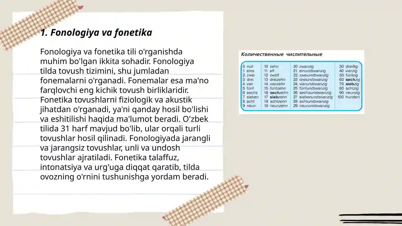 Grammatika- til strukturasini o'rganuvchi soha sifatida 3
