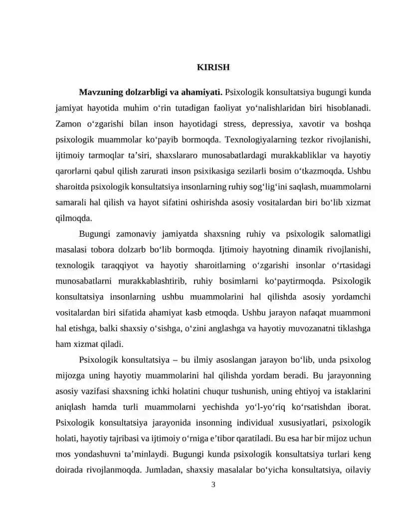 Psixologik maslahatda kontakt o‘rnatish 3