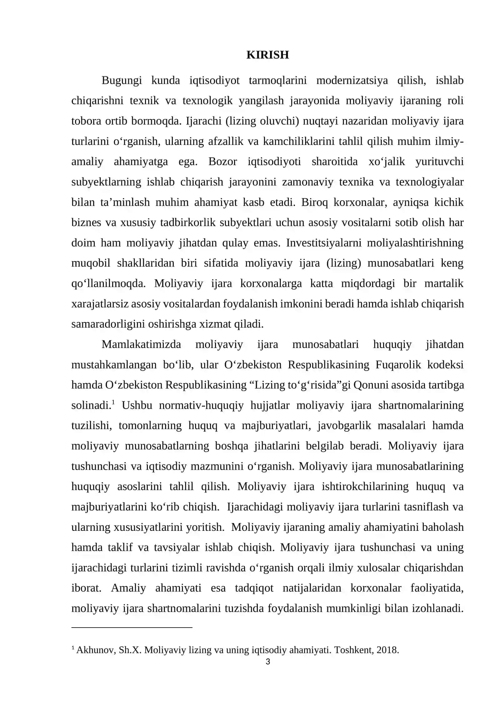 Moliyaviy ijara va uning ijarachidagi turlari 3