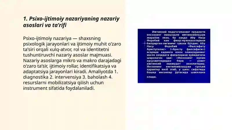 Psixo-ijtimoiy nazariya 3