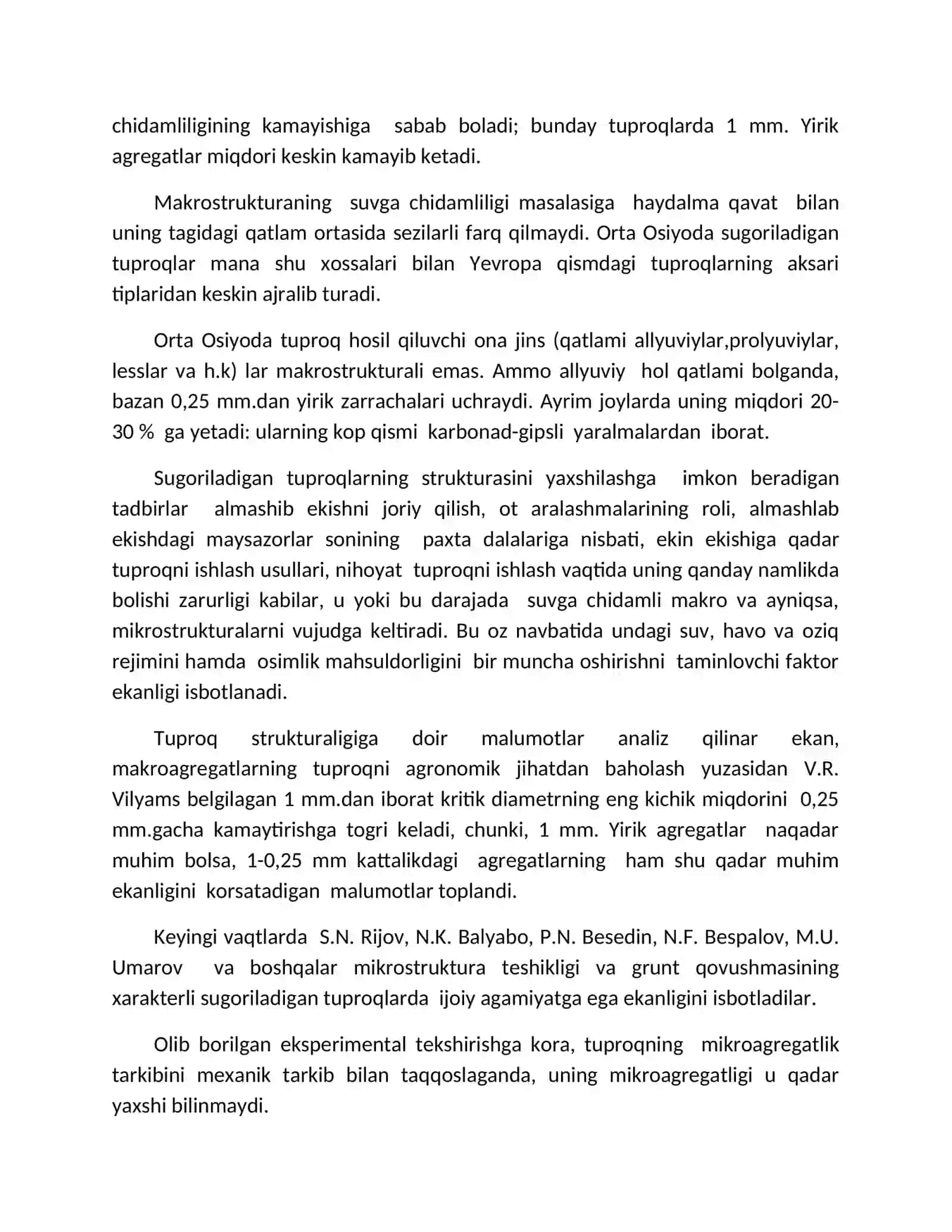 Tuproq strukturasi va uning ahamiyati 3