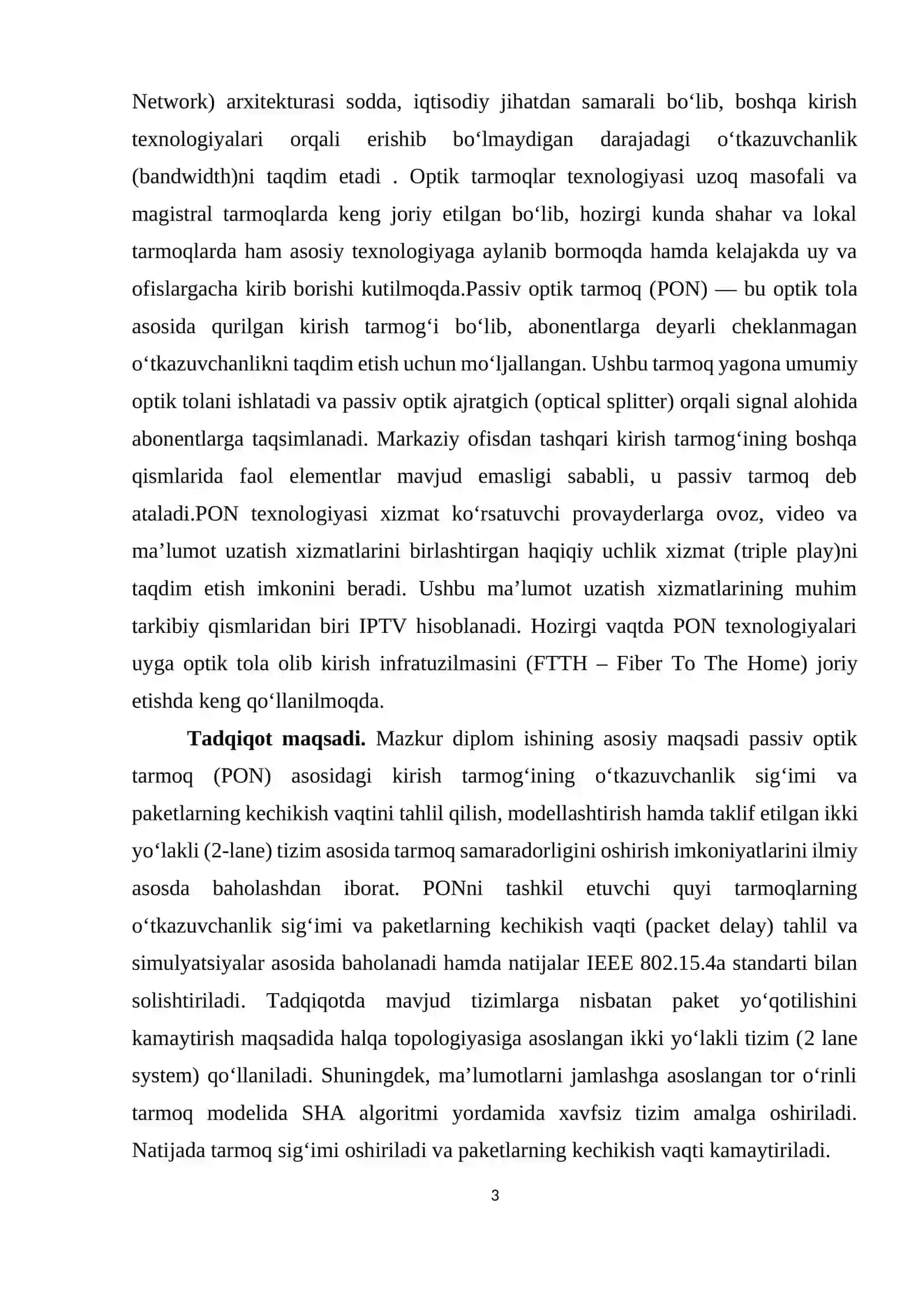 PASSIV OPTIK TARMOQLARNING AFZALLIKLARI 3