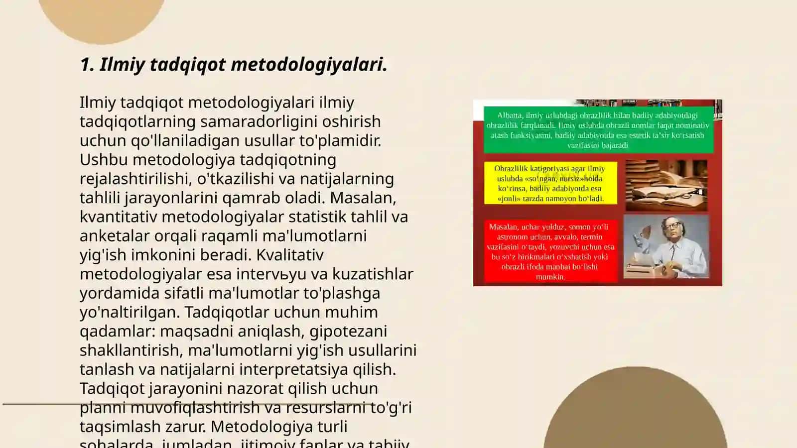Ilmiy tadqiqot metodologiyalari 3