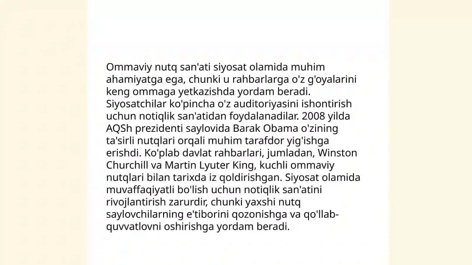 Ijtimoiy siyosiy notiqlik 3