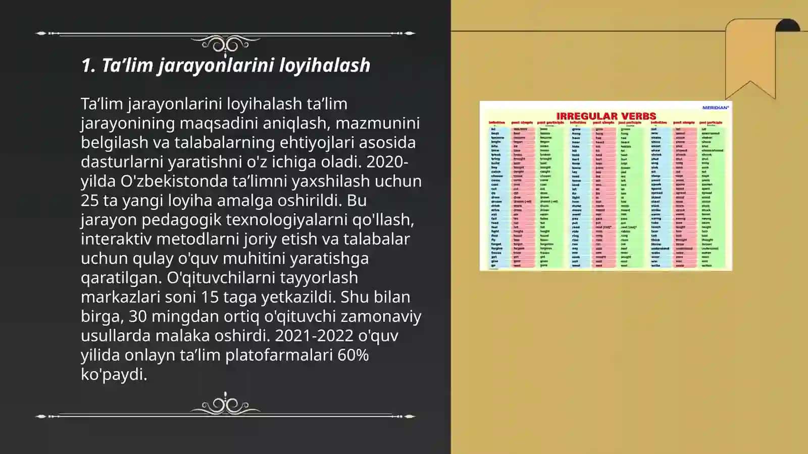 Taʼlimni tashkil etish turlari va shakllari 3